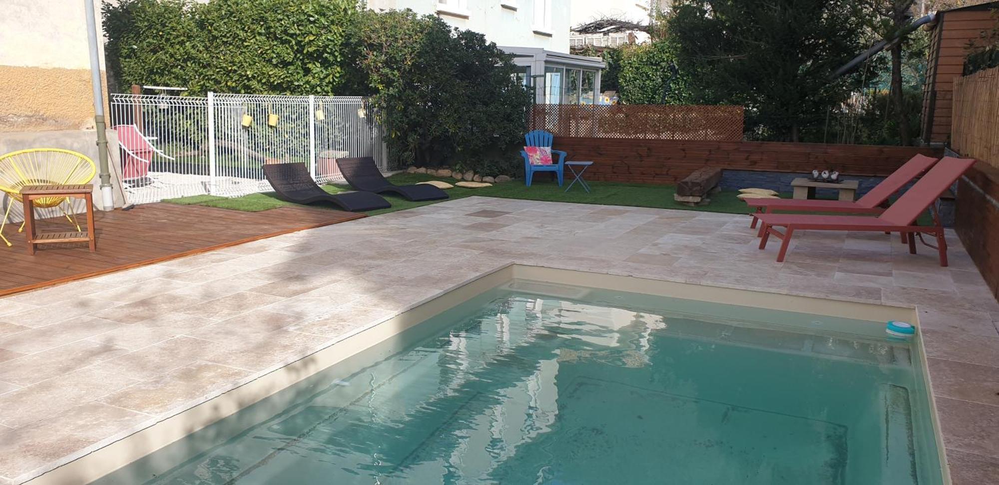 Spacieux T3 Avec Piscine ديني-ليه-بان المظهر الخارجي الصورة